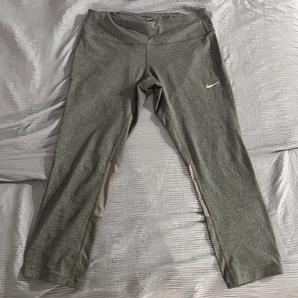 Nike Kids Charcoal Gray Leggings